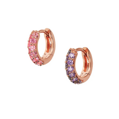 Orecchini in vetro fatti a mano, cabochon, 10 mm, prato di