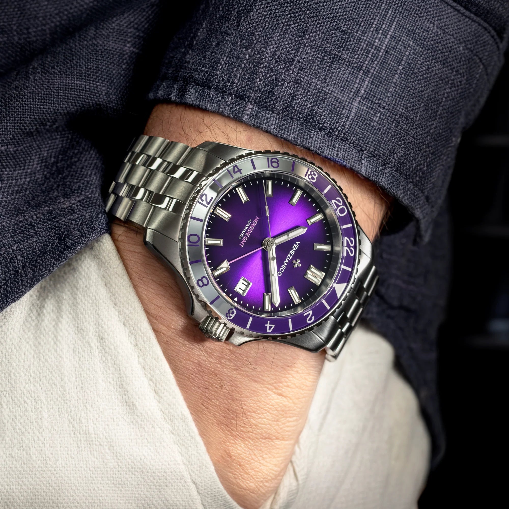 Venezianico Nereide GMT 39mm Ref. 3521512S