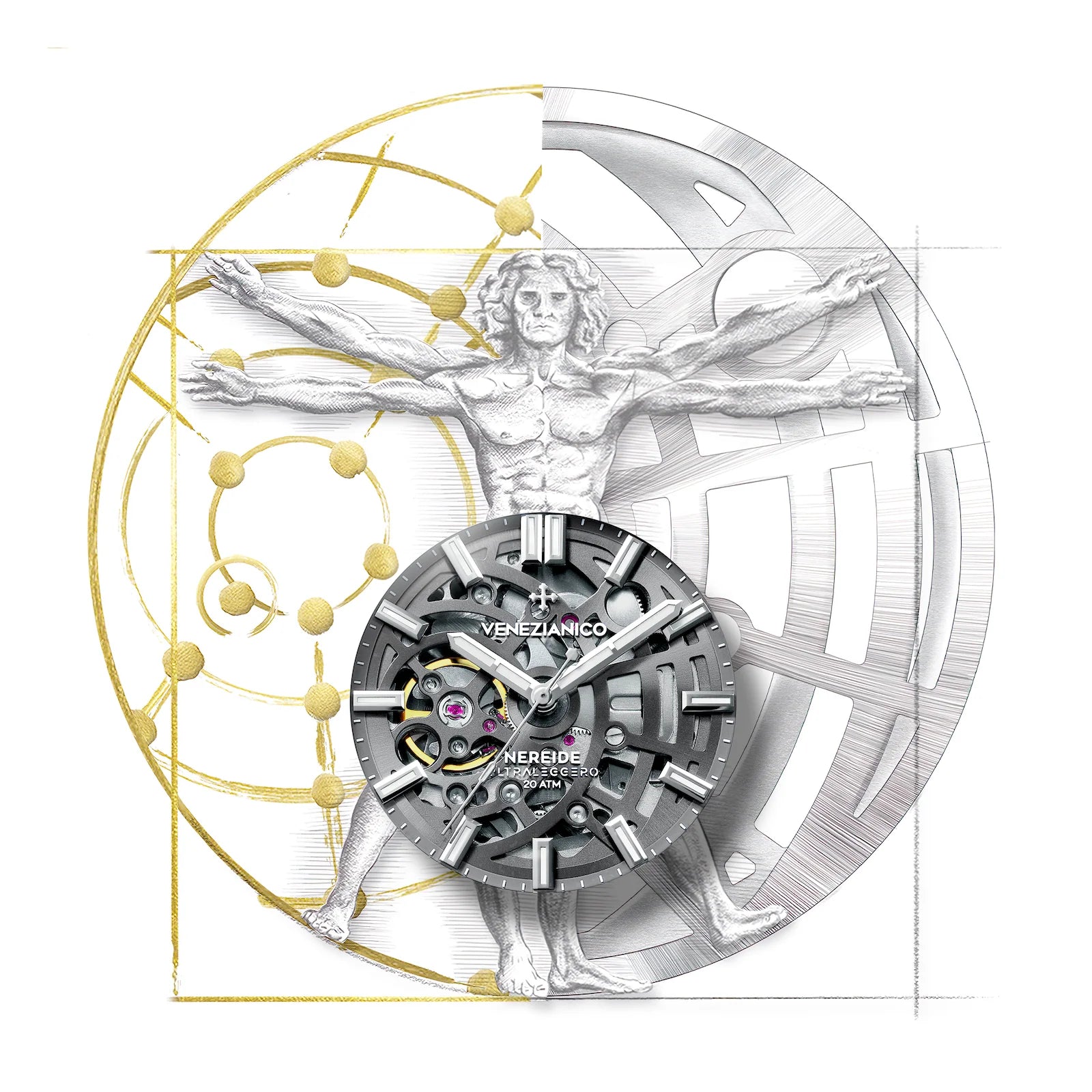Venezianico Nereide Ultraleggero 42mm Ref. 3921508C