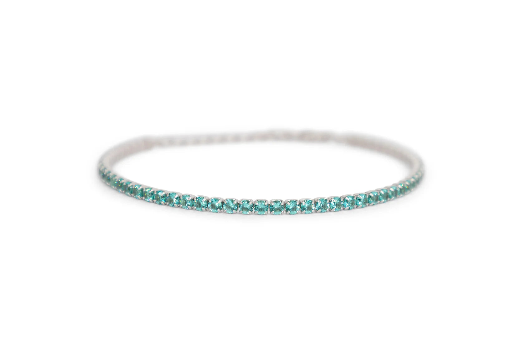 Bracciale Dilvdò Tennis 2.5mm Silver Paraiba