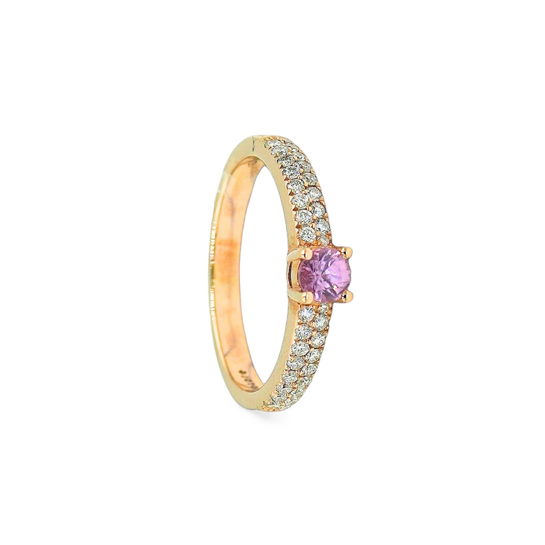 Buonocore - Anello Oro Rosa e Diamanti