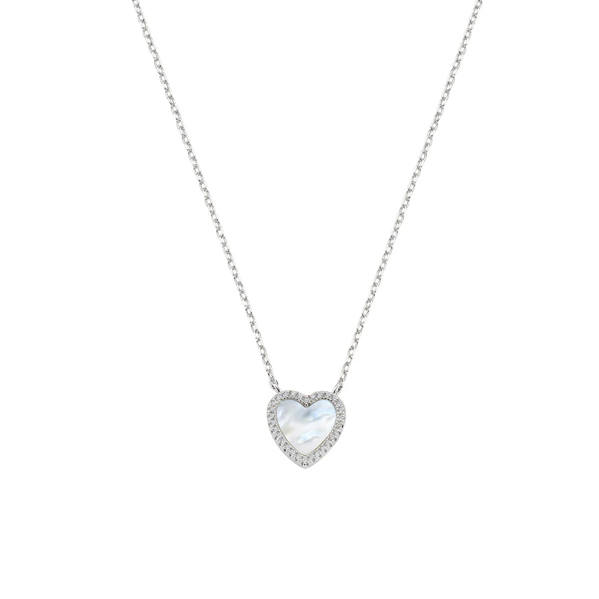 Collana Cuore con Madreperla
