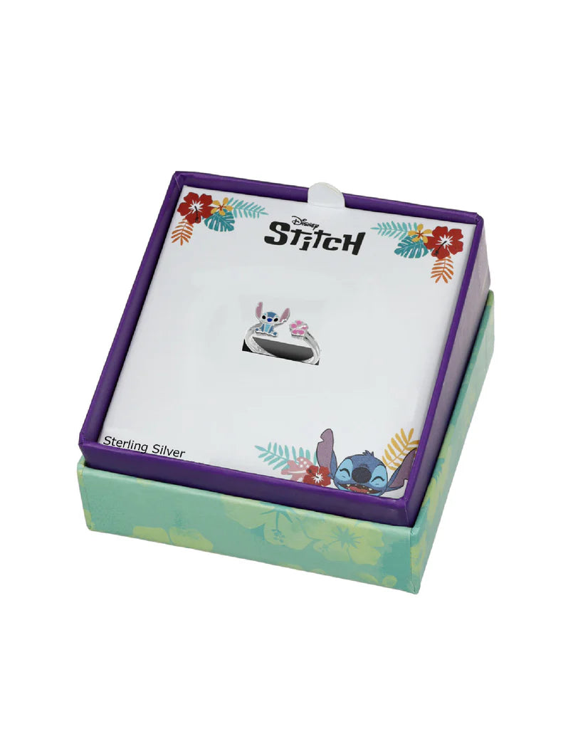 Disney - Anello Argento Stitch