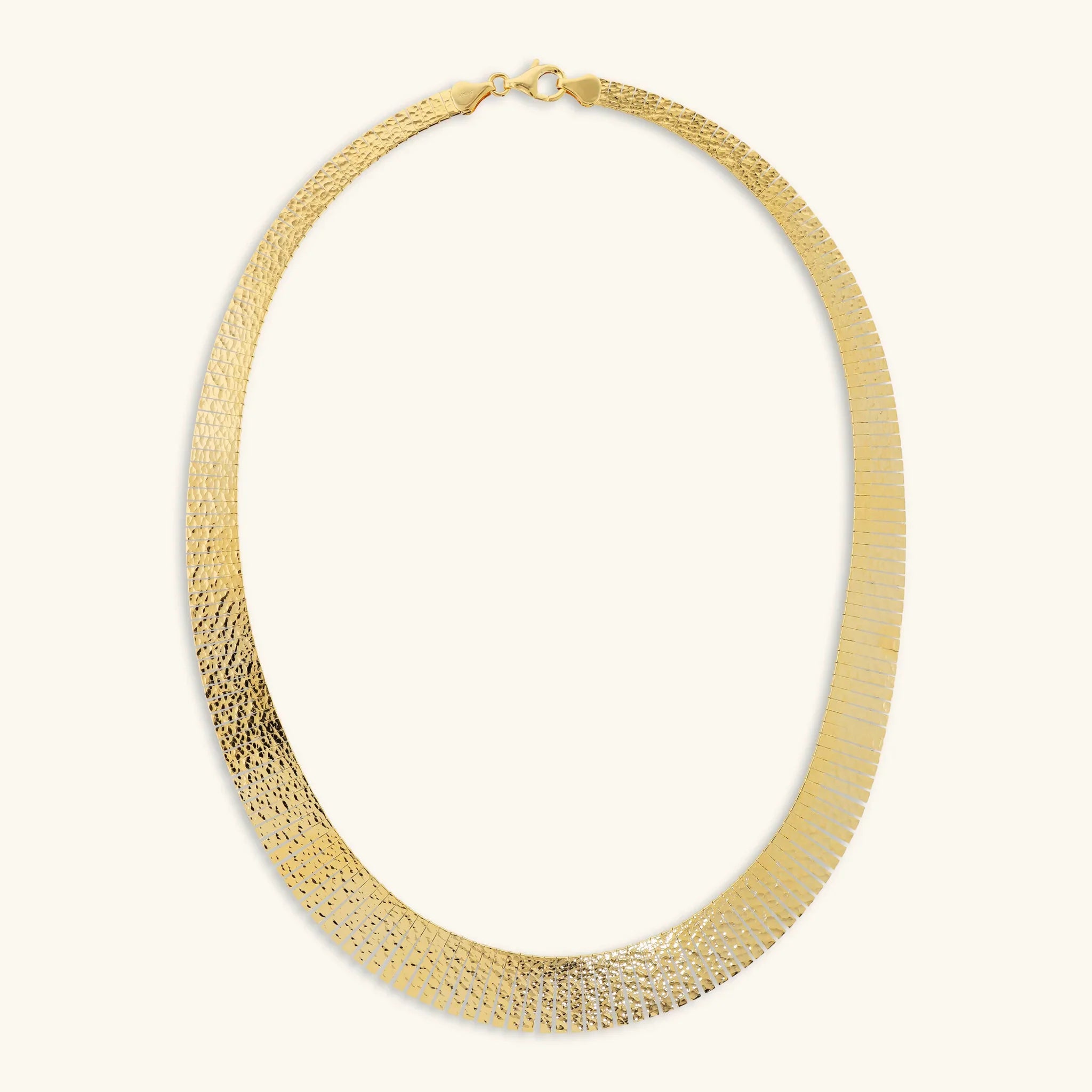 Etrusca - Collana Girocollo Cleopatra Martellata