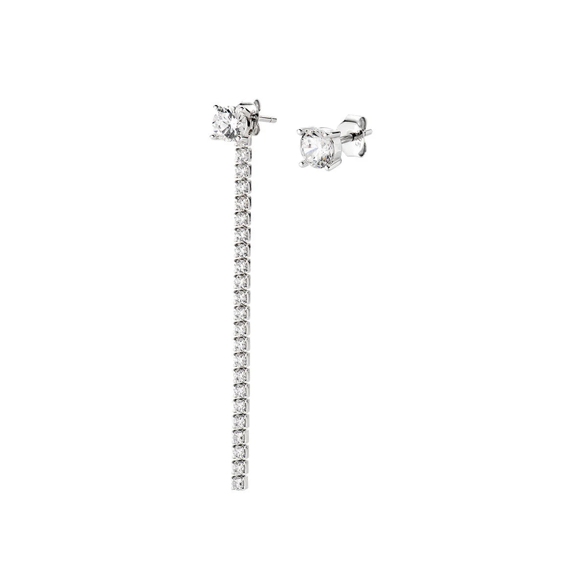 Orecchini Punto Luce e Pendente con Tennis