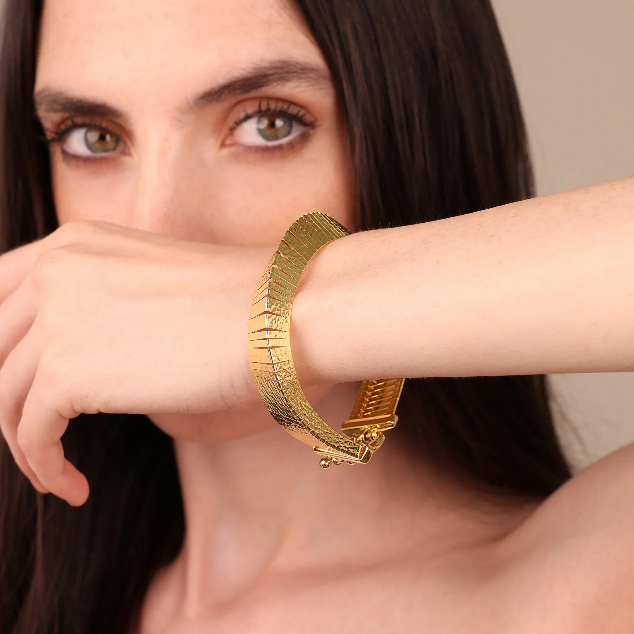 Etrusca - Bracciale Cleopatra Ritorto Martellato
