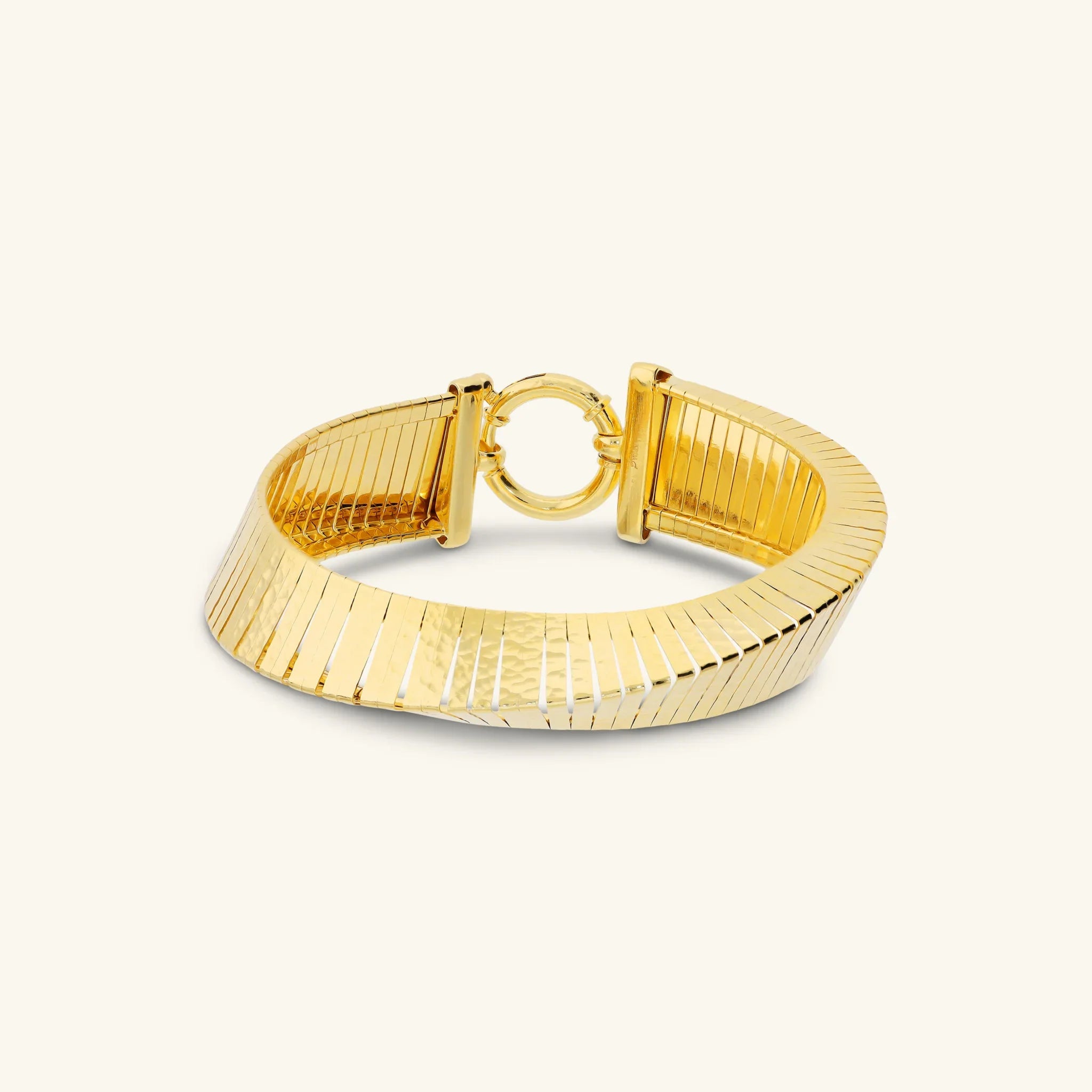 Etrusca - Bracciale Cleopatra Ritorto Martellato
