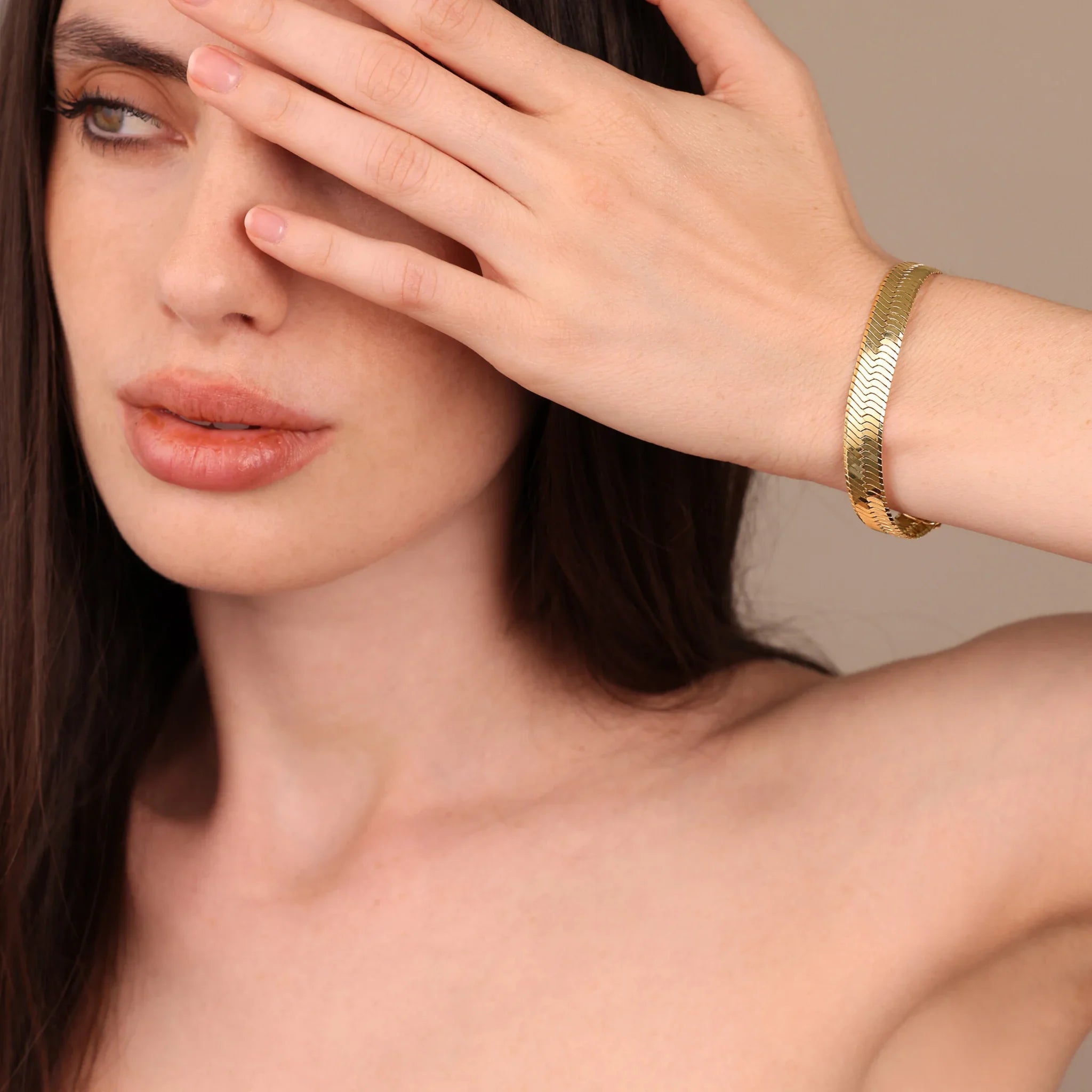 Etrusca - Bracciale Maxi Maglia Snake