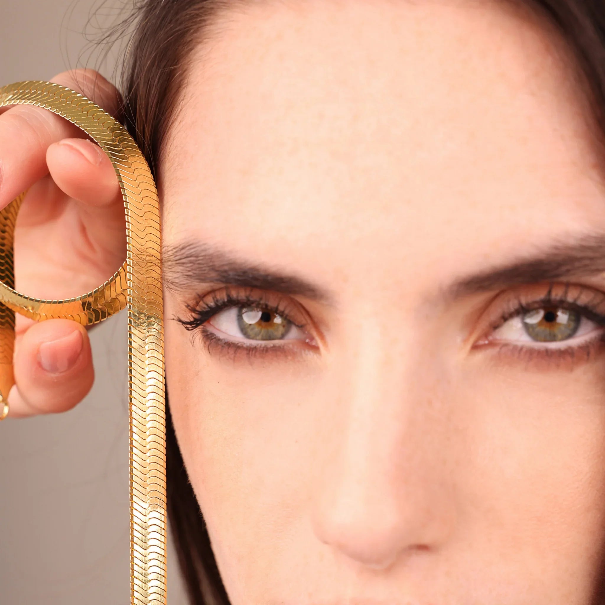 Etrusca - Collana Maxi Maglia Snake