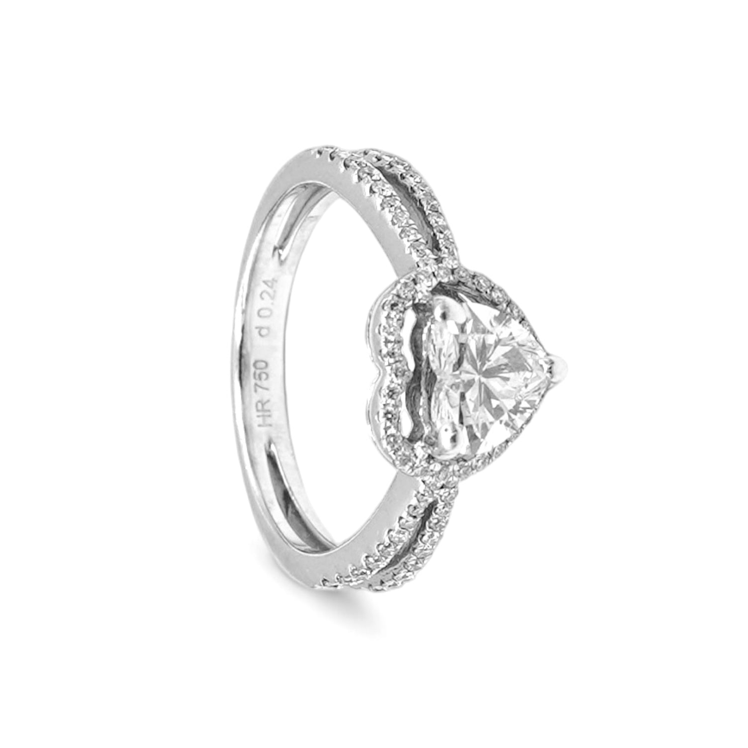 Flalè Creazioni - Anello in Oro bianco e Diamanti