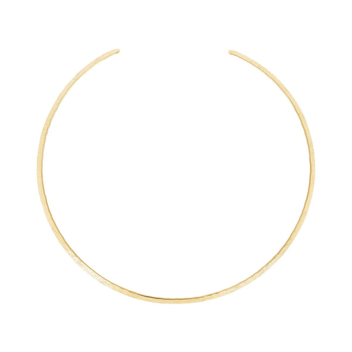 Etrusca - Collana Choker Superficie Lavorata