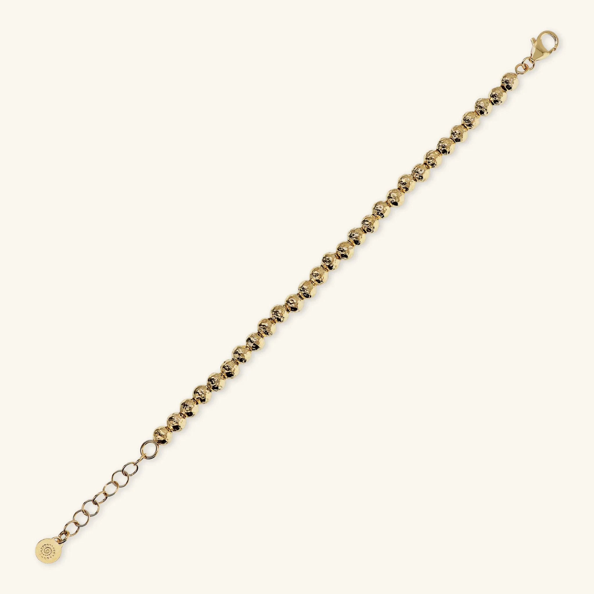 Etrusca - Bracciale con Sfere Martellate