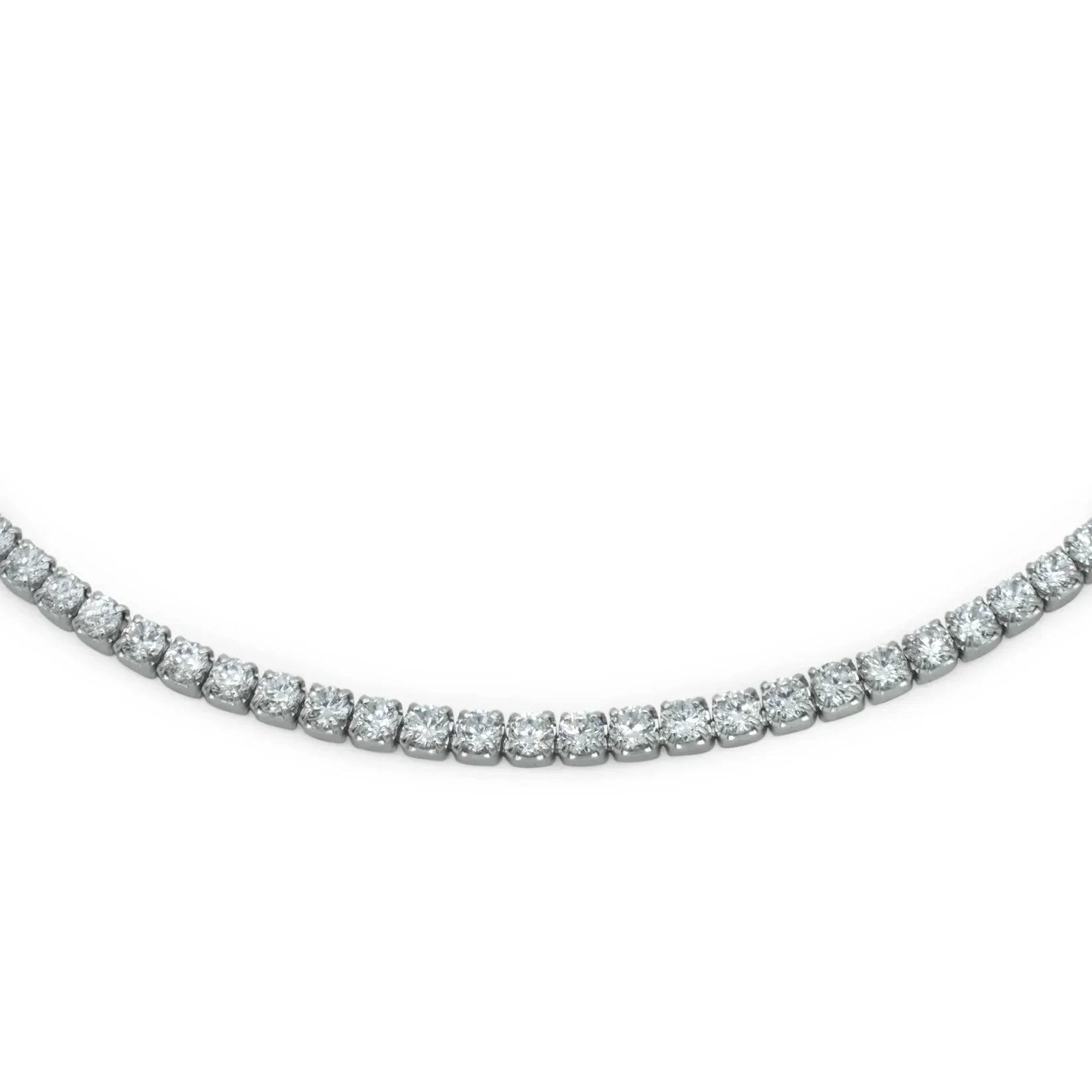 Chocker Dilvdò Tennis Silver White